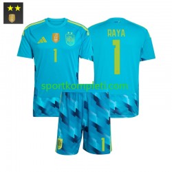 Španjolska Vratar Djeca Domaći Nogometni Dres David Raya 1 2026-2027 Kratki Rukavi