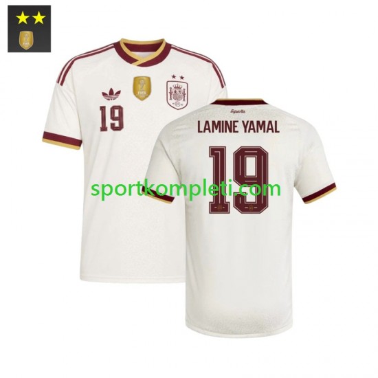 Španjolska Muškarci Gostujući Nogometni Dres Lamine Yamal 19 2026-2027 Kratki Rukavi