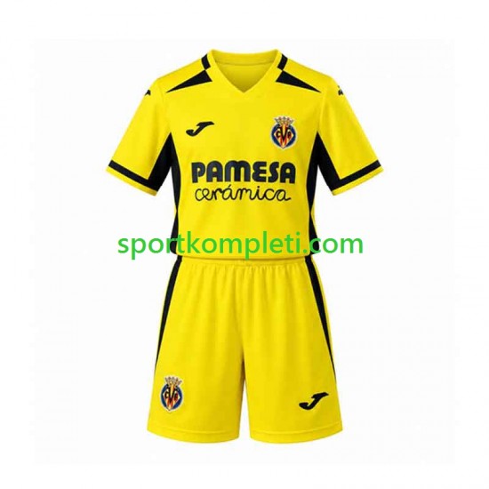 Villarreal CF Djeca Domaći Nogometni Dres 2026-2027 Kratki Rukavi