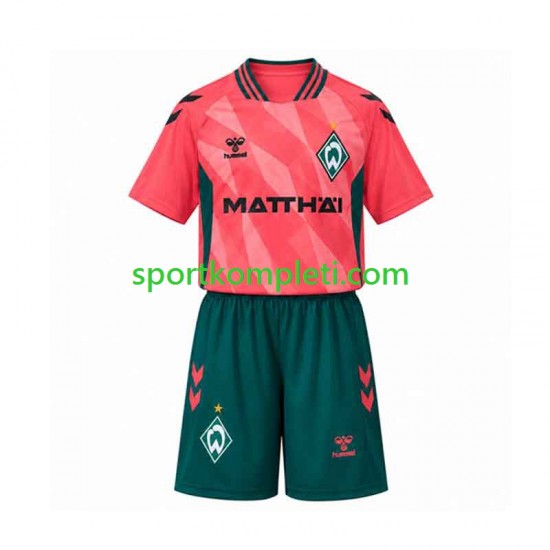 Werder Bremen Djeca Treći Nogometni Dres 2026-2027 Kratki Rukavi