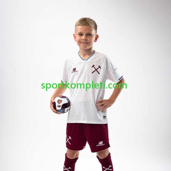 West Ham United Djeca Gostujući Nogometni Dres 2026-2027 Kratki Rukavi