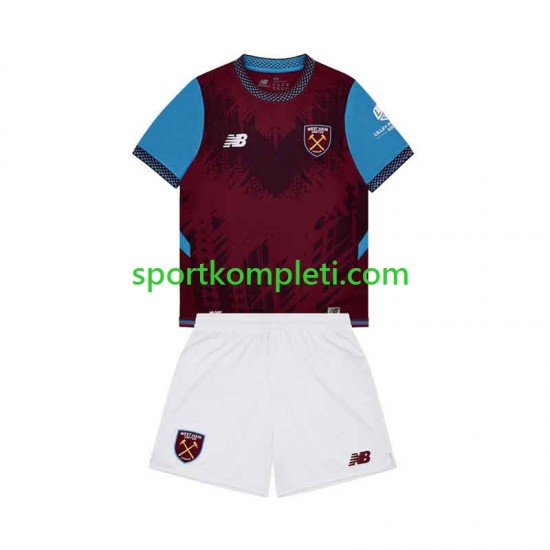 West Ham United Djeca Domaći Nogometni Dres 2026-2027 Kratki Rukavi