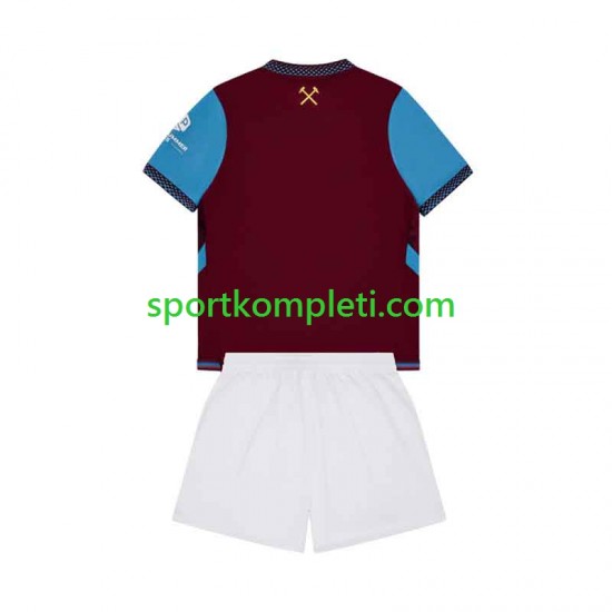 West Ham United Djeca Domaći Nogometni Dres 2026-2027 Kratki Rukavi