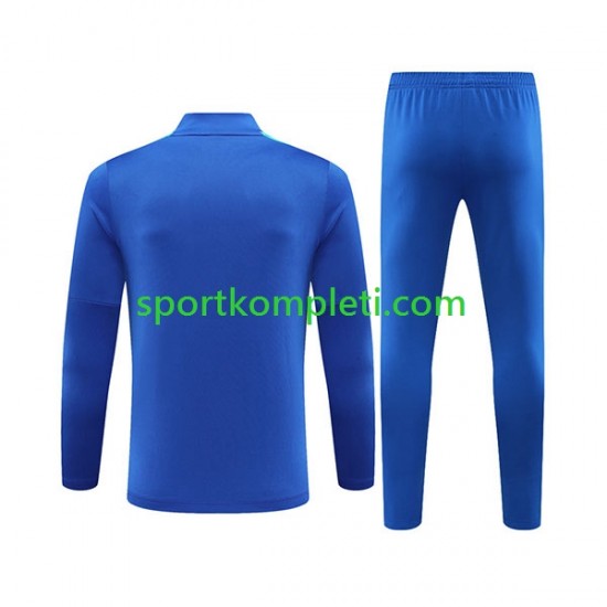 FC Barcelona Plava Komplet Sweatshirts 2023-2024 SKU001