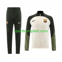 FC Barcelona Bijela Komplet Sweatshirts 2023-2024