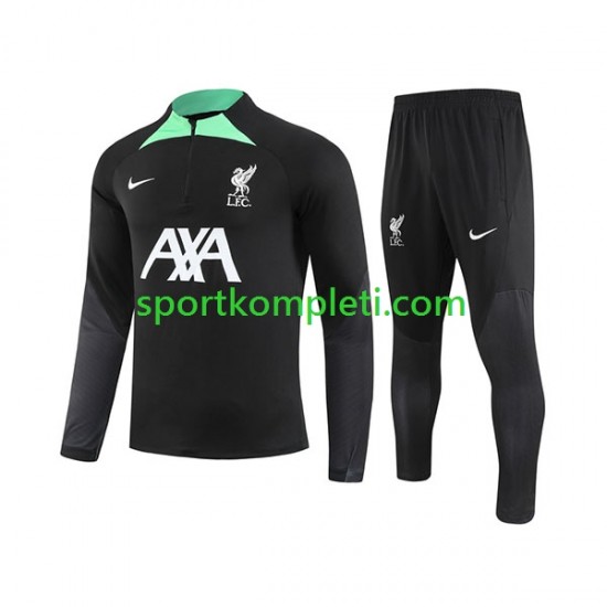 Liverpool Crno Komplet Sweatshirts 2023-2024
