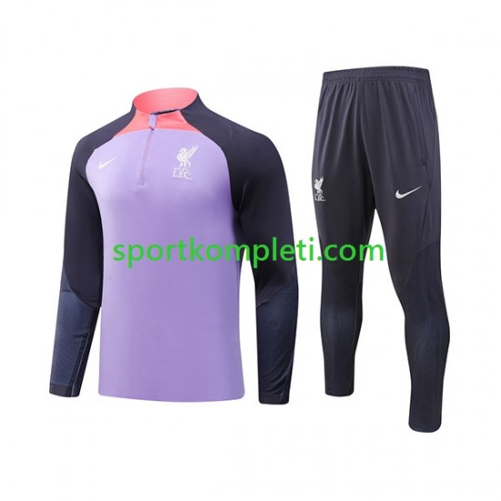 Liverpool Ljubičasta Komplet Sweatshirts 2023-2024