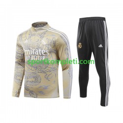 Real Madrid Žuta boja Komplet Sweatshirts 2023-2024 Dragon