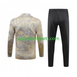 Real Madrid Žuta boja Komplet Sweatshirts 2023-2024 Dragon