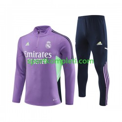 Real Madrid Ljubičasta Komplet Sweatshirts 2023-2024