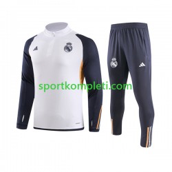 Real Madrid Bijela Komplet Sweatshirts 2023-2024