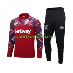 West Ham United Crvena Komplet Sweatshirts 2023-2024