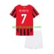 AC Milan Djeca Domaći Nogometni Dres Alvaro Morata 7 2024-2025 Kratki Rukavi