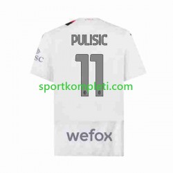 AC Milan Muškarci Gostujući Nogometni Dres Christian Pulisic 11 2023-2024 Kratki Rukavi