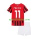 AC Milan Djeca Domaći Nogometni Dres Christian Pulisic 11 2024-2025 Kratki Rukavi