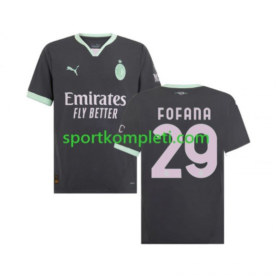 AC Milan Muškarci Treći Nogometni Dres Fofana 29 2024-2025 Kratki Rukavi