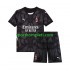 AC Milan Vratar Crno Djeca Domaći Nogometni Dres 2024-2025 Kratki Rukavi