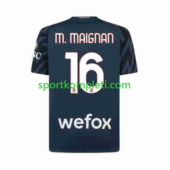 AC Milan Vratar Muškarci Treći Nogometni Dres Mike Maignan 16 2023-2024 Kratki Rukavi