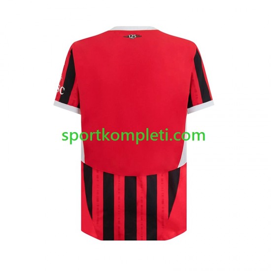 AC Milan Muškarci Domaći Nogometni Dres 2024-2025 Kratki Rukavi