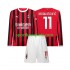AC Milan Djeca Domaći Nogometni Dres Ibrahimovic 11 2024-2025 Dugi Rukavi