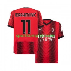 AC Milan Muškarci Domaći Nogometni Dres Ibrahimovic 11 2023-2024 Kratki Rukavi
