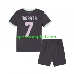 AC Milan Djeca Treći Nogometni Dres Morata 7 2024-2025 Kratki Rukavi