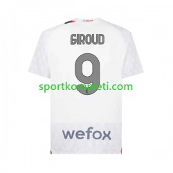 AC Milan Muškarci Gostujući Nogometni Dres Olivier Giroud 9 2023-2024 Kratki Rukavi
