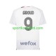 AC Milan Muškarci Gostujući Nogometni Dres Olivier Giroud 9 2023-2024 Kratki Rukavi