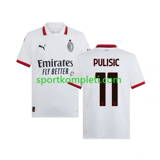AC Milan Muškarci Gostujući Nogometni Dres PULISIC 11 2024-2025 Kratki Rukavi