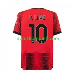 AC Milan Muškarci Domaći Nogometni Dres Rafael Leao 10 2023-2024 Kratki Rukavi