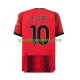 AC Milan Muškarci Domaći Nogometni Dres Rafael Leao 10 2023-2024 Kratki Rukavi