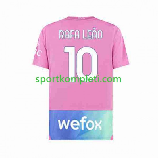 AC Milan Muškarci Treći Nogometni Dres Rafael Leao 10 2023-2024 Kratki Rukavi