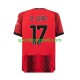 AC Milan Muškarci Domaći Nogometni Dres Rafael Leao 17 2023-2024 Kratki Rukavi