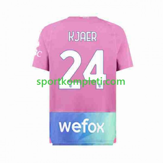 AC Milan Muškarci Treći Nogometni Dres Simon Kjaer 24 2023-2024 Kratki Rukavi