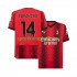 AC Milan Muškarci Domaći Nogometni Dres Tiemoue Bakayoko 14 2023-2024 Kratki Rukavi
