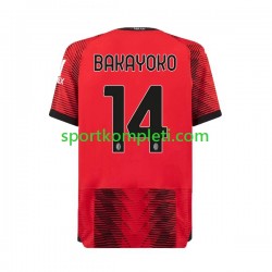 AC Milan Muškarci Domaći Nogometni Dres Tiemoue Bakayoko 14 2023-2024 Kratki Rukavi