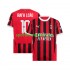 AC Milan Muškarci Domaći Nogometni Dres UCL Font RAFA LEAO 10 2024-2025 Kratki Rukavi