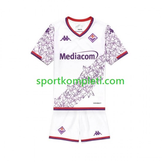 ACF Fiorentina Djeca Gostujući Nogometni Dres 2023-2024 Kratki Rukavi