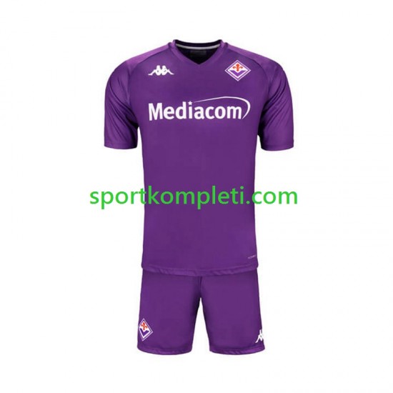 ACF Fiorentina Djeca Domaći Nogometni Dres 2024-2025 Kratki Rukavi