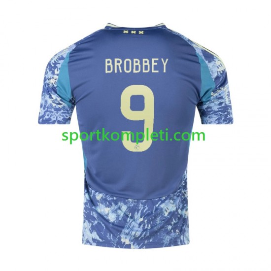 AFC Ajax Muškarci Gostujući Nogometni Dres Brian Brobbey 9 2024-2025 Kratki Rukavi