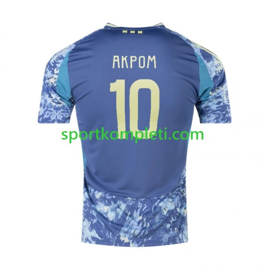 AFC Ajax Muškarci Gostujući Nogometni Dres Chuba Akpom 10 2024-2025 Kratki Rukavi