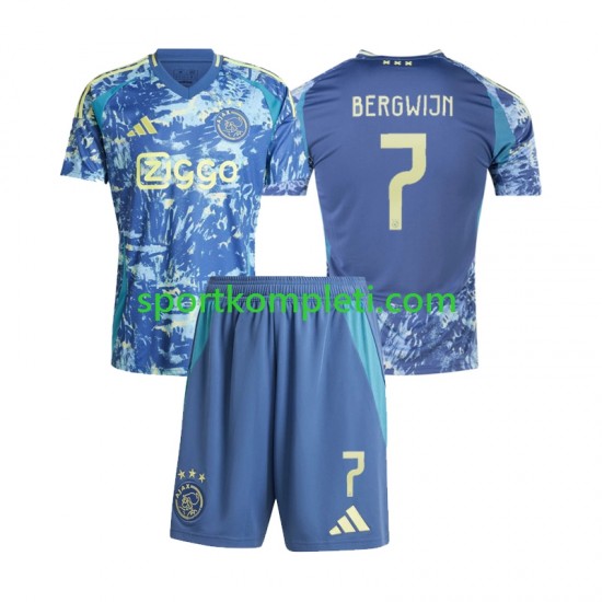 AFC Ajax Djeca Gostujući Nogometni Dres Steven Bergwijn 7 2024-2025 Kratki Rukavi