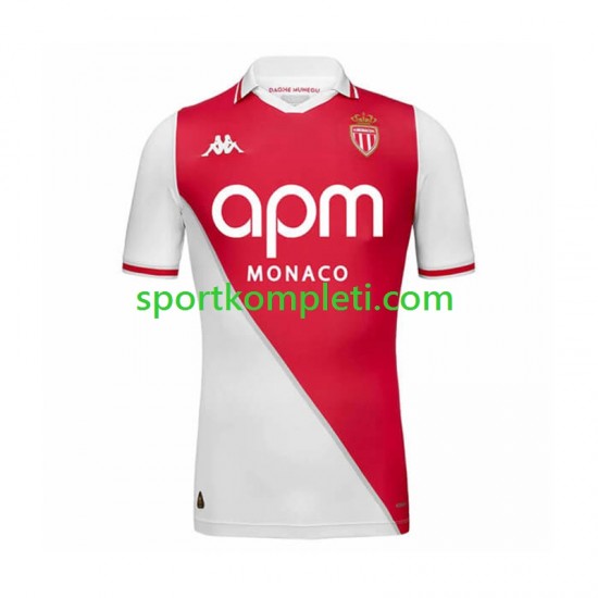 AS Monaco Muškarci Domaći Nogometni Dres 2024-2025 Kratki Rukavi