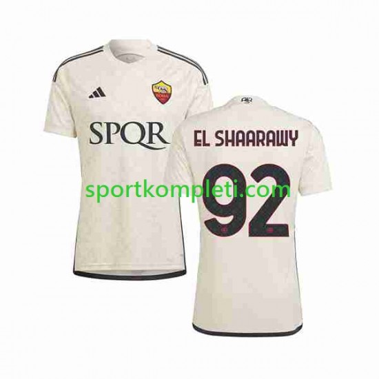 Roma Muškarci Gostujući Nogometni Dres El Shaarawy 92 2023-2024 Kratki Rukavi