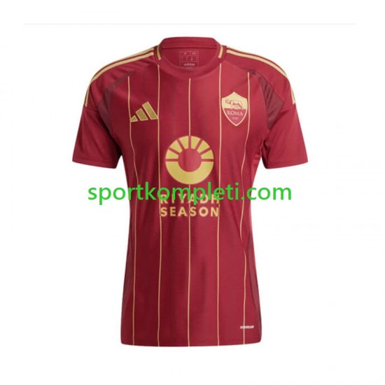 Roma Muškarci Domaći Nogometni Dres 2024-2025 Kratki Rukavi