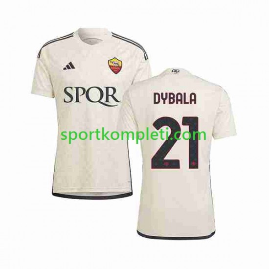 Roma Muškarci Gostujući Nogometni Dres Paulo Dybala 21 2023-2024 Kratki Rukavi