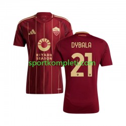 Roma Muškarci Domaći Nogometni Dres Paulo Dybala 21 2024-2025 Kratki Rukavi