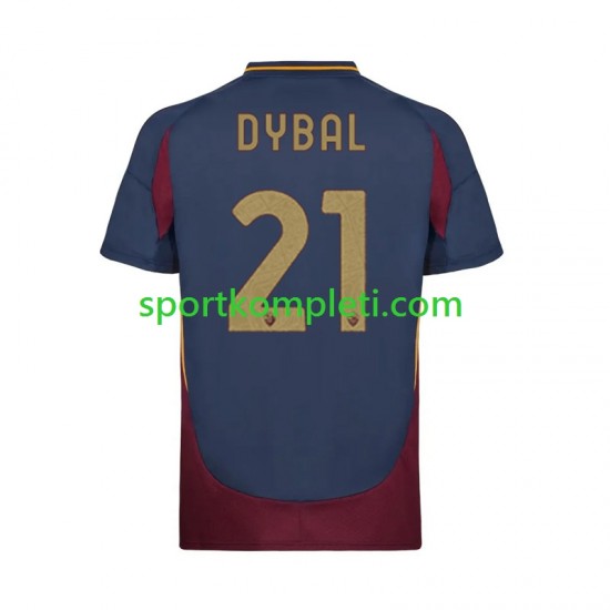 Roma Muškarci Treći Nogometni Dres Paulo Dybala 21 2024-2025 Kratki Rukavi
