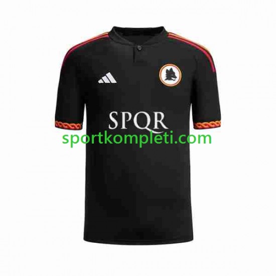 Roma Muškarci Treći Nogometni Dres 2023-2024 Kratki Rukavi