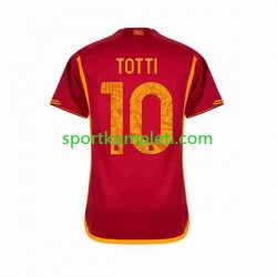 Roma Muškarci Domaći Nogometni Dres Totti 10 2023-2024 Kratki Rukavi